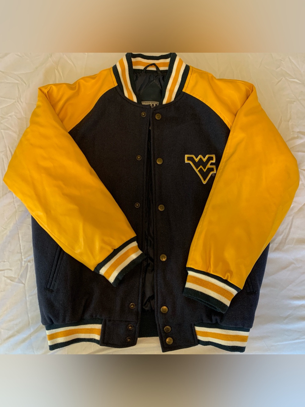 Steve & Barry's Blue and Yellow Varsity Jacket
